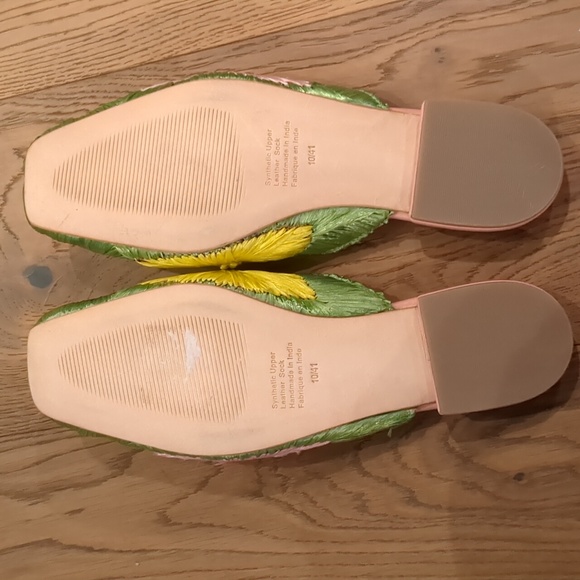 new Jeffrey Campbell straw flower mules - Picture 13 of 17